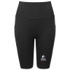 Women’s TriDri® ribbed seamless '3D Fit' cycle shorts Thumbnail