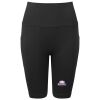 Women’s TriDri® ribbed seamless '3D Fit' cycle shorts Thumbnail