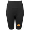Women’s TriDri® ribbed seamless '3D Fit' cycle shorts Thumbnail