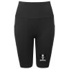 Women’s TriDri® ribbed seamless '3D Fit' cycle shorts Thumbnail