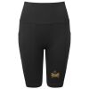 Women’s TriDri® ribbed seamless '3D Fit' cycle shorts Thumbnail