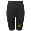 Women’s TriDri® ribbed seamless '3D Fit' cycle shorts Thumbnail
