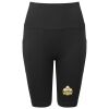 Women’s TriDri® ribbed seamless '3D Fit' cycle shorts Thumbnail