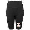 Women’s TriDri® ribbed seamless '3D Fit' cycle shorts Thumbnail