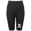 Women’s TriDri® ribbed seamless '3D Fit' cycle shorts Thumbnail