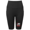 Women’s TriDri® ribbed seamless '3D Fit' cycle shorts Thumbnail