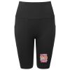 Women’s TriDri® ribbed seamless '3D Fit' cycle shorts Thumbnail