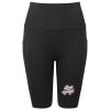 Women’s TriDri® ribbed seamless '3D Fit' cycle shorts Thumbnail