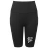 Women’s TriDri® ribbed seamless '3D Fit' cycle shorts Thumbnail