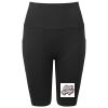 Women’s TriDri® ribbed seamless '3D Fit' cycle shorts Thumbnail