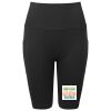 Women’s TriDri® ribbed seamless '3D Fit' cycle shorts Thumbnail