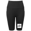 Women’s TriDri® ribbed seamless '3D Fit' cycle shorts Thumbnail