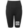Women’s TriDri® ribbed seamless '3D Fit' cycle shorts Thumbnail