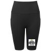 Women’s TriDri® ribbed seamless '3D Fit' cycle shorts Thumbnail