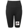 Women’s TriDri® ribbed seamless '3D Fit' cycle shorts Thumbnail