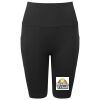 Women’s TriDri® ribbed seamless '3D Fit' cycle shorts Thumbnail