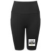 Women’s TriDri® ribbed seamless '3D Fit' cycle shorts Thumbnail