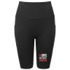 Women’s TriDri® ribbed seamless '3D Fit' cycle shorts Thumbnail
