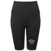 Women’s TriDri® ribbed seamless '3D Fit' cycle shorts Thumbnail