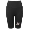 Women’s TriDri® ribbed seamless '3D Fit' cycle shorts Thumbnail
