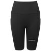 Women’s TriDri® ribbed seamless '3D Fit' cycle shorts Thumbnail