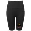 Women’s TriDri® ribbed seamless '3D Fit' cycle shorts Thumbnail