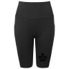 Women’s TriDri® ribbed seamless '3D Fit' cycle shorts Thumbnail