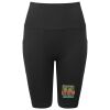 Women’s TriDri® ribbed seamless '3D Fit' cycle shorts Thumbnail