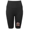 Women’s TriDri® ribbed seamless '3D Fit' cycle shorts Thumbnail