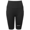 Women’s TriDri® ribbed seamless '3D Fit' cycle shorts Thumbnail