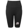 Women’s TriDri® ribbed seamless '3D Fit' cycle shorts Thumbnail