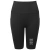 Women’s TriDri® ribbed seamless '3D Fit' cycle shorts Thumbnail