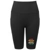 Women’s TriDri® ribbed seamless '3D Fit' cycle shorts Thumbnail