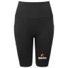 Women’s TriDri® ribbed seamless '3D Fit' cycle shorts Thumbnail
