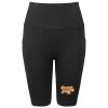 Women’s TriDri® ribbed seamless '3D Fit' cycle shorts Thumbnail