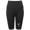 Women’s TriDri® ribbed seamless '3D Fit' cycle shorts Thumbnail