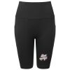 Women’s TriDri® ribbed seamless '3D Fit' cycle shorts Thumbnail