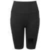 Women’s TriDri® ribbed seamless '3D Fit' cycle shorts Thumbnail