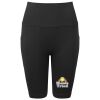 Women’s TriDri® ribbed seamless '3D Fit' cycle shorts Thumbnail