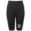Women’s TriDri® ribbed seamless '3D Fit' cycle shorts Thumbnail