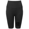 Women’s TriDri® ribbed seamless '3D Fit' cycle shorts Thumbnail