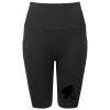 Women’s TriDri® ribbed seamless '3D Fit' cycle shorts Thumbnail
