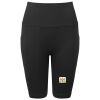 Women’s TriDri® ribbed seamless '3D Fit' cycle shorts Thumbnail