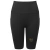 Women’s TriDri® ribbed seamless '3D Fit' cycle shorts Thumbnail