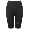 Women’s TriDri® ribbed seamless '3D Fit' cycle shorts Thumbnail