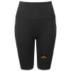 Women’s TriDri® ribbed seamless '3D Fit' cycle shorts Thumbnail