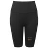 Women’s TriDri® ribbed seamless '3D Fit' cycle shorts Thumbnail