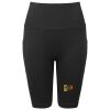 Women’s TriDri® ribbed seamless '3D Fit' cycle shorts Thumbnail