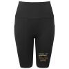 Women’s TriDri® ribbed seamless '3D Fit' cycle shorts Thumbnail
