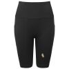 Women’s TriDri® ribbed seamless '3D Fit' cycle shorts Thumbnail